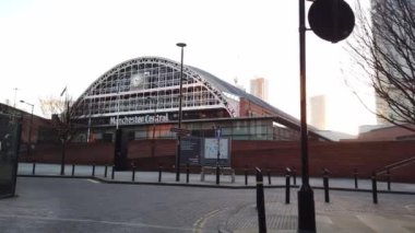 Manchester Central tren istasyonu - Manchester, Büyük Britanya - 1 Ocak 2019