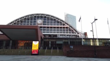 Manchester Central tren istasyonu - Manchester, Büyük Britanya - 1 Ocak 2019
