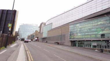 Manchester Arena önemli mekan ve landmark City - Manchester, Büyük Britanya - 1 Ocak 2019