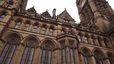 Cephe Manchester Town Hall - Manchester, İngiltere - 1 Ocak 2019
