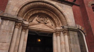 St Mary s girişine kilise Manchester - Manchester, Büyük Britanya - gizli mücevher 1 Ocak 2019