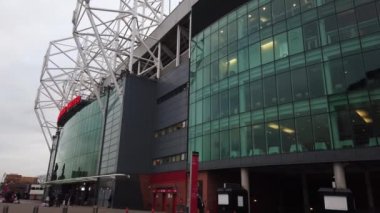 Manchester United futbol stadyumu - Manchester, Büyük Britanya - 1 Ocak 2019
