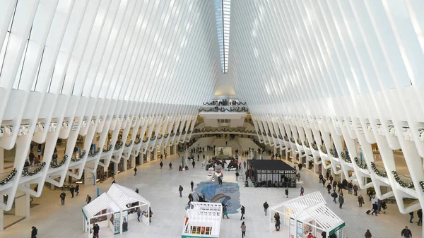 Centro Comercial Westfield en el World Trade Center de Nueva York - NEW Y — Foto de Stock