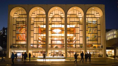 Metropolitan Opera Manhattan - N Lincoln Center'da met denilen
