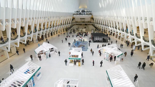 Centro Comercial Westfield en el World Trade Center de Nueva York - NEW Y — Foto de Stock