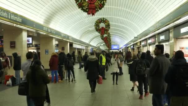 Estação de Long Island Rail Road LIRR em Manhattan — Vídeo de Stock