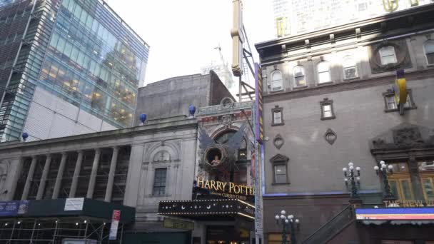 Harry Potter Musical em Nova York na Broadway — Vídeo de Stock