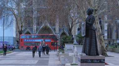 Parliament Square Londra - Londra, İngiltere - 15 Aralık 2018