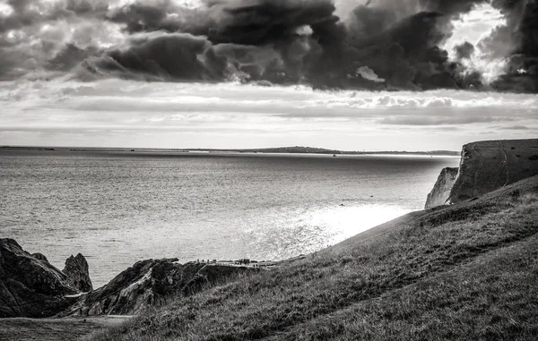 Schönste orte in england - lange tür in der nähe von dorset — Stockfoto