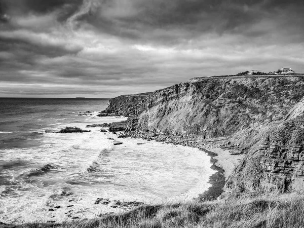 Der Strand Von Crackington Haven Cornwall Reisefotos — Stockfoto