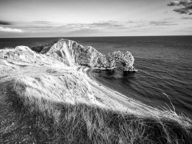 İngiltere'de - Durdle kapı Dorset yakınındaki en güzel yerleri