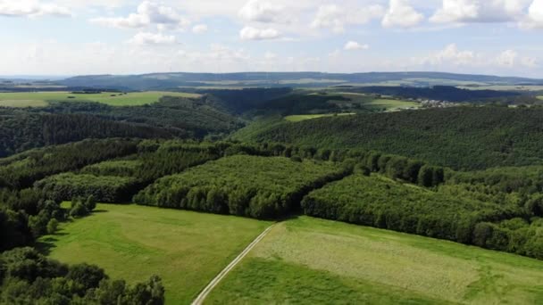 Vol Dessus Beaux Paysages Naturels Images Aériennes Drones — Video