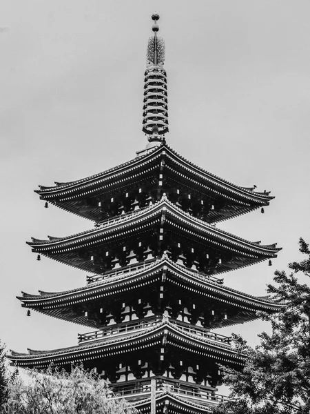 Most Famous Temple Tokyo Senso Temple Asakusa Travel Photography — Stock Photo, Image