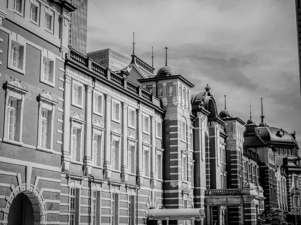 Tokyo Station Dworca Kolejowego Mieście Fotografia Podróżnicza — Zdjęcie stockowe