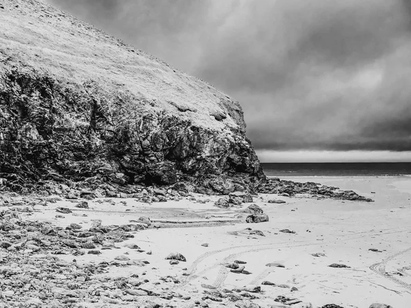 Agnes Beach Cornouailles Paradis Des Surfeurs Angleterre Photographie Voyage — Photo