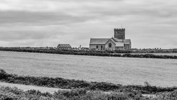 Cornouailles Angleterre Vue Sur Paysage Magnifique Côte Photographie Voyage — Photo