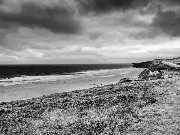 Gyönyörű Tengerpart Cornwall Anglia Utazás Fotózás — Stock Fotó