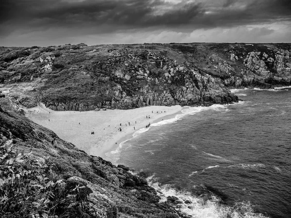 Vackra Sandstränderna Cornwall England Resa Fotografi — Stockfoto