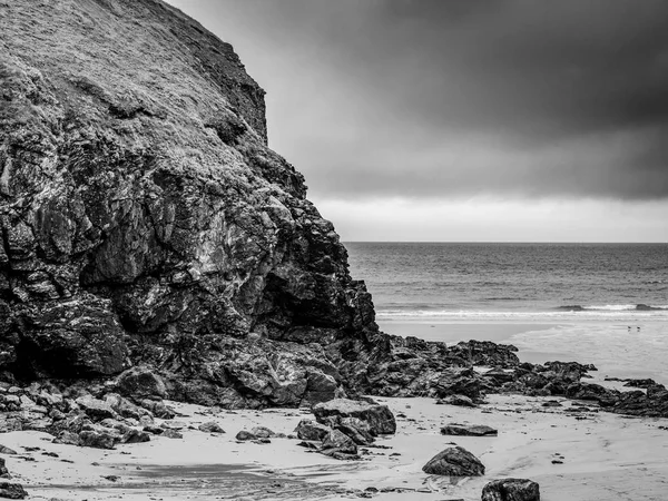 Agnes Beach Cornwall Angliában Surfers Paradise Utazási Fotózás — Stock Fotó