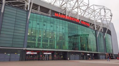 Manchester United futbol stadyumu - Manchester, Büyük Britanya - 1 Ocak 2019