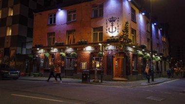 City of Manchester - Manchester, Büyük Britanya - 1 Ocak 2019 güzel İngiliz pub