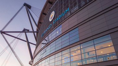 Ünlü stadyum Manchester Manchester City - Manchester, Büyük Britanya - 1 Ocak 2019 Telstra Kubbesi