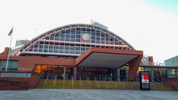 Manchester Central Train Station Manchester Reino Unido Janeiro 2019 — Fotografia de Stock