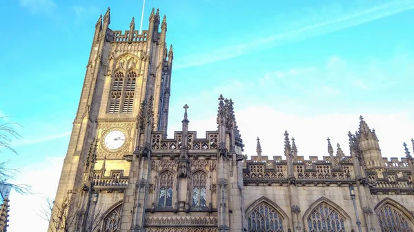 Kathedrale Von Manchester Wichtigste Kirche Der Stadt Manchester Vereinigtes Königreich — Stockfoto