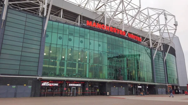 Estádio Futebol Manchester United Manchester Reino Unido Janeiro 2019 — Fotografia de Stock