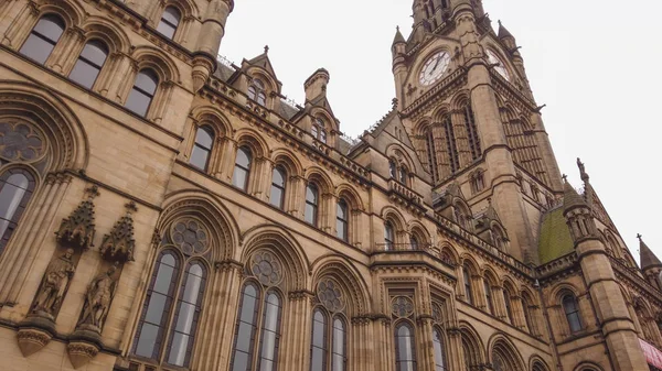 Manchesterin Kaupungintalo Albert Squarella Manchester Yhdistynyt Kuningaskunta Tammikuu 2019 — kuvapankkivalokuva