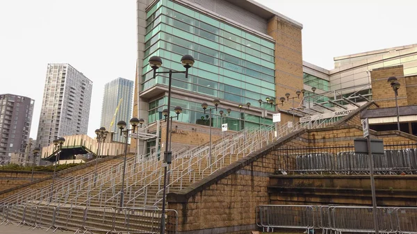 Manchester Arena Belangrijk Trefpunt Landmark Stad Manchester Verenigd Koninkrijk Januari — Stockfoto