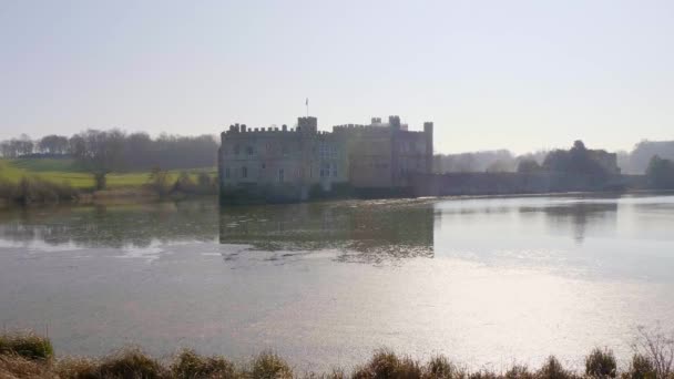 Célèbre Château Leeds Royaume Uni Kent Royaume Uni Février 2019 — Video