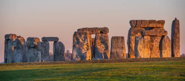 Világ Híres Sziklák Angliai Stonehenge — Stock Fotó