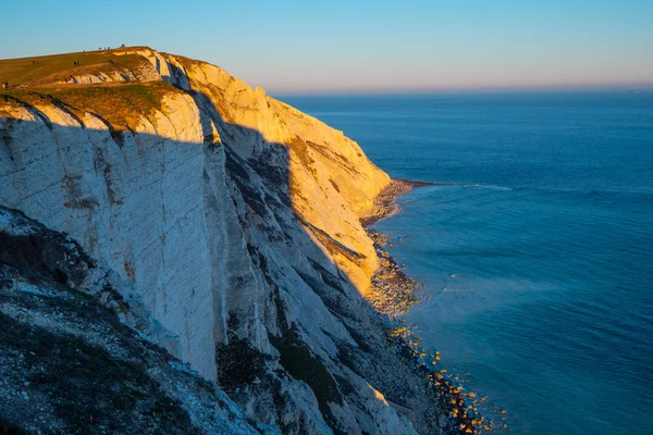 Falésias Brancas Sete Irmãs Costa Sul Inglaterra Viagens Fotos — Fotografia de Stock