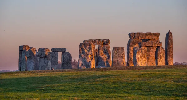 Stonehenge Angliai Híres Mérföldkő — Stock Fotó