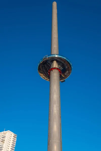 ブライトン ビーチ ブライトン イギリス 2019 日に氏は 360 観測塔 — ストック写真