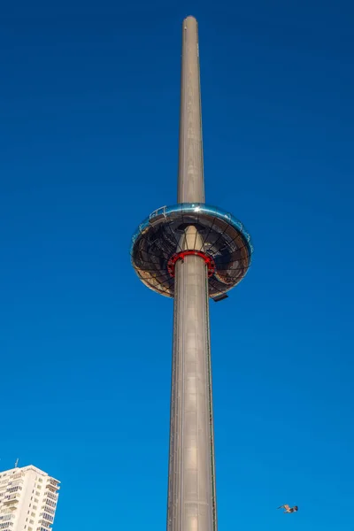 360I Observation Tower Sulla Spiaggia Brighton Brighton Inghilterra Febbraio 2019 — Foto Stock