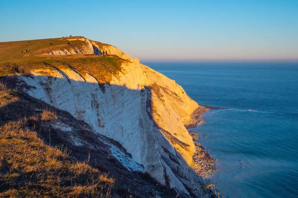 White Cliffs Seven Sisters South Coast England Travel Photography — Stock Photo, Image