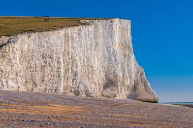 Cuckmere Haven Beach yedi kız kardeş İngiltere - gezi fotoğrafçılığı