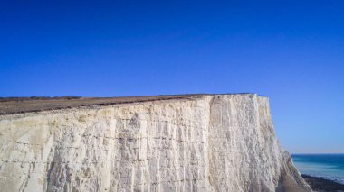 Cuckmere Haven Beach yedi kız kardeş İngiltere