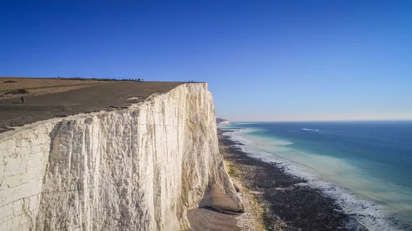 Cuckmere Haven Beach at Seven Sisters England — Stock Photo, Image