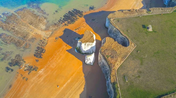 Aerial view over Botany Bay in Kent — Stock Photo, Image