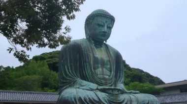 Kamakura Daibutsu Tapınağı 'ndaki ünlü Büyük Buda.
