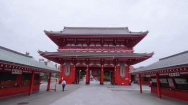 Senso-Ji Tapınağı Tokyo - ünlü içinde Asakusa Sensoji - Tokyo, Japonya - 12 Haziran 2018