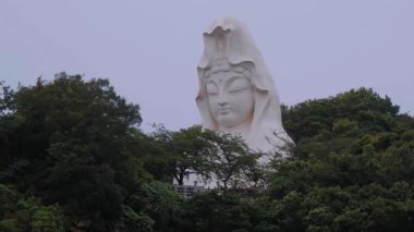 Ofuna anıt ve heykel hill - Ofuna Kannon - Kamakura, Japonya - 18 Haziran 2018