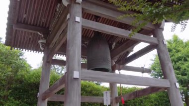 Kamakura Japonya'da ünlü Hase Dera Tapınağı