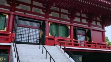 Tokyo - ünlü Sensoji Asakusa Senso-Ji Tapınağı