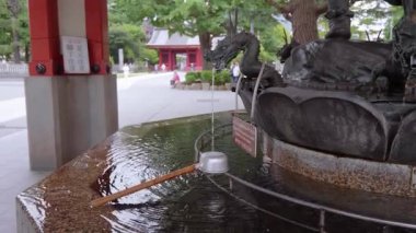 En ünlü Tapınağı Tokyo - tapınak Asakusa Senso-Ji - Tokyo, Japonya - 12 Haziran 2018