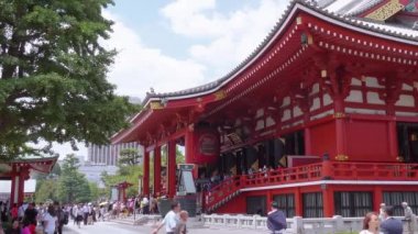 Senso-Ji Tapınağı Tokyo - ünlü içinde Asakusa Sensoji - Tokyo, Japonya - 12 Haziran 2018