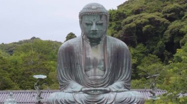 Kamakura - büyük Buda Daibutsu en ünlü dönüm noktası